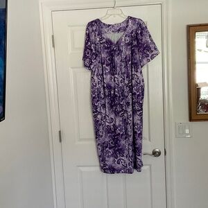 Elegant Purple Women's Robe